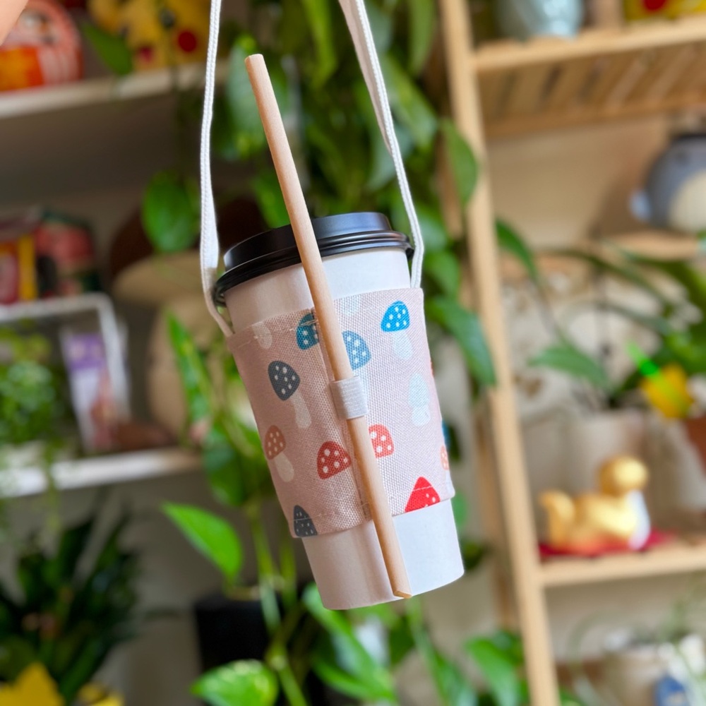 Boba holder Cup holder Coffee holder🧋Mushrooms 🍄